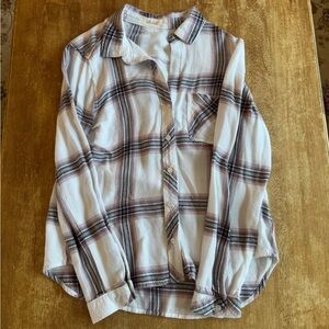 Bella Dahl Plaid Shirt